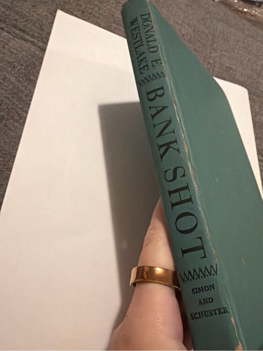 Bank Shot Donald E Westlake 1972 Vintage Hardcover First Edition